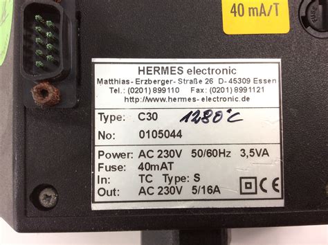 hermes regler 40 16 se|Hermes Electronics .